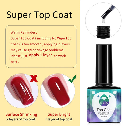 DIY Poly Gel Nail Extension Kit with Led Lamp & Accessories