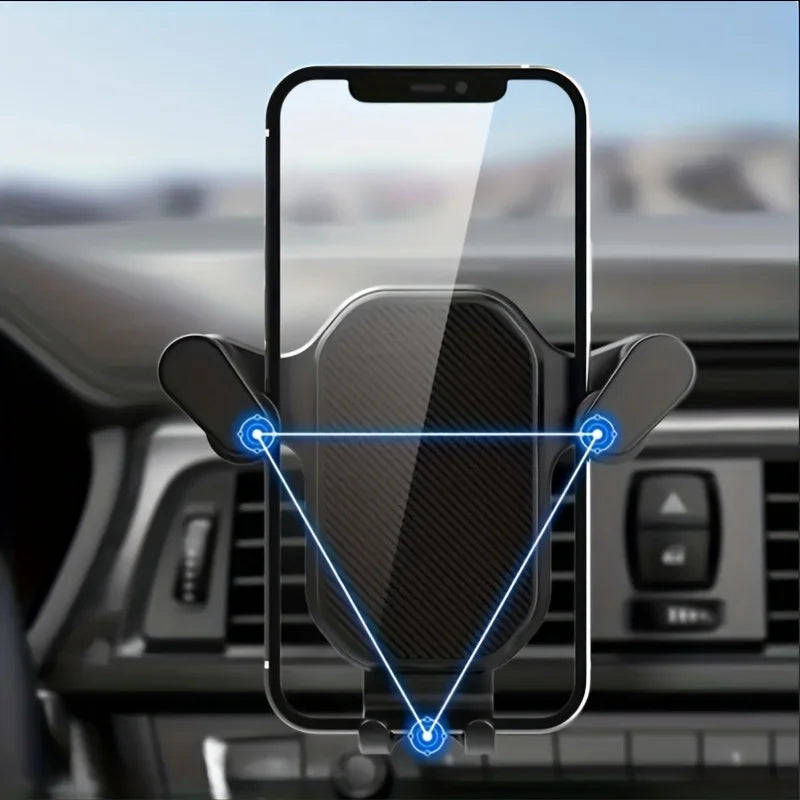 Universal Car Air Vent Phone Holder - Compact & Secure Mount for 4.7-6.7 " Devices