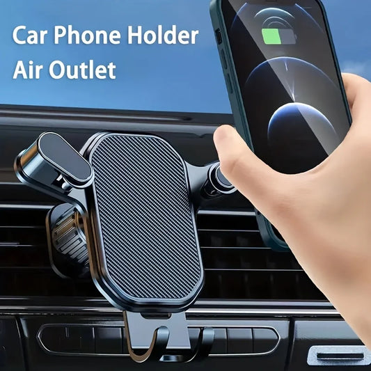 Universal Car Air Vent Phone Holder - Compact & Secure Mount for 4.7-6.7 " Devices